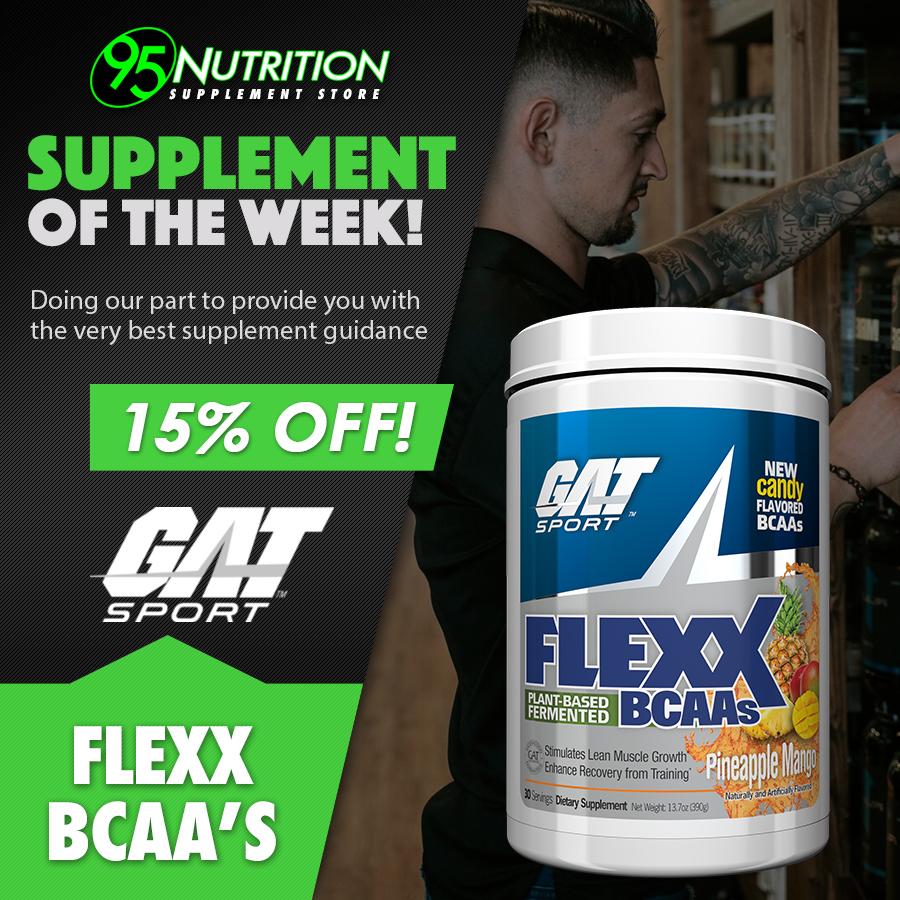 SUPPLEMENT OF THE WEEK: GAT SPORTS FLEXX BCAA
