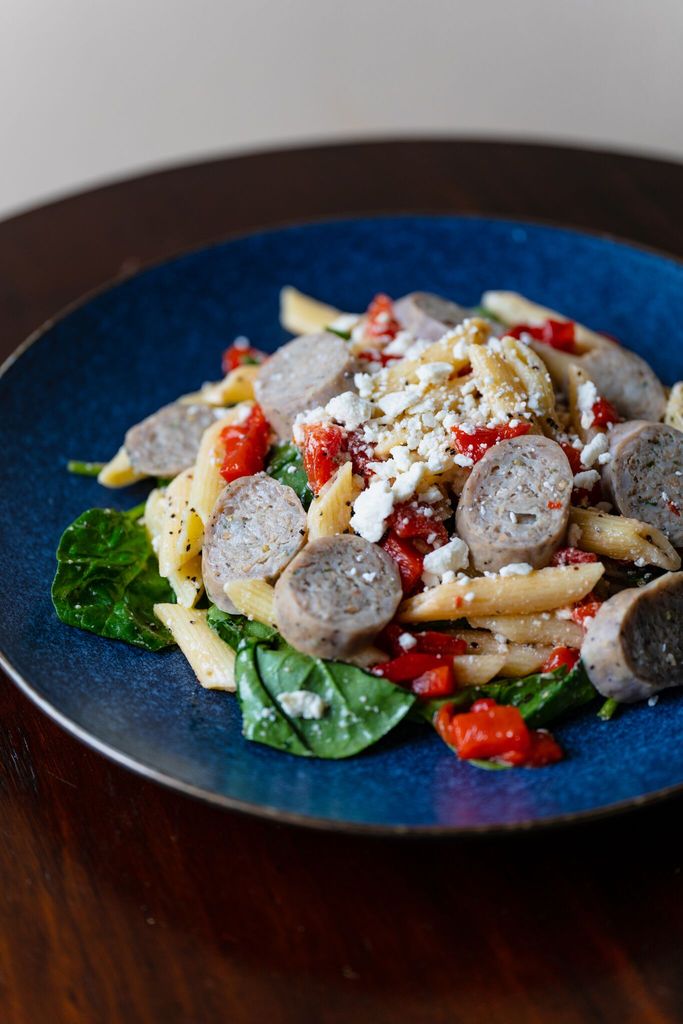 OUR FAMOUS SPINACH & FETA EURO PASTA