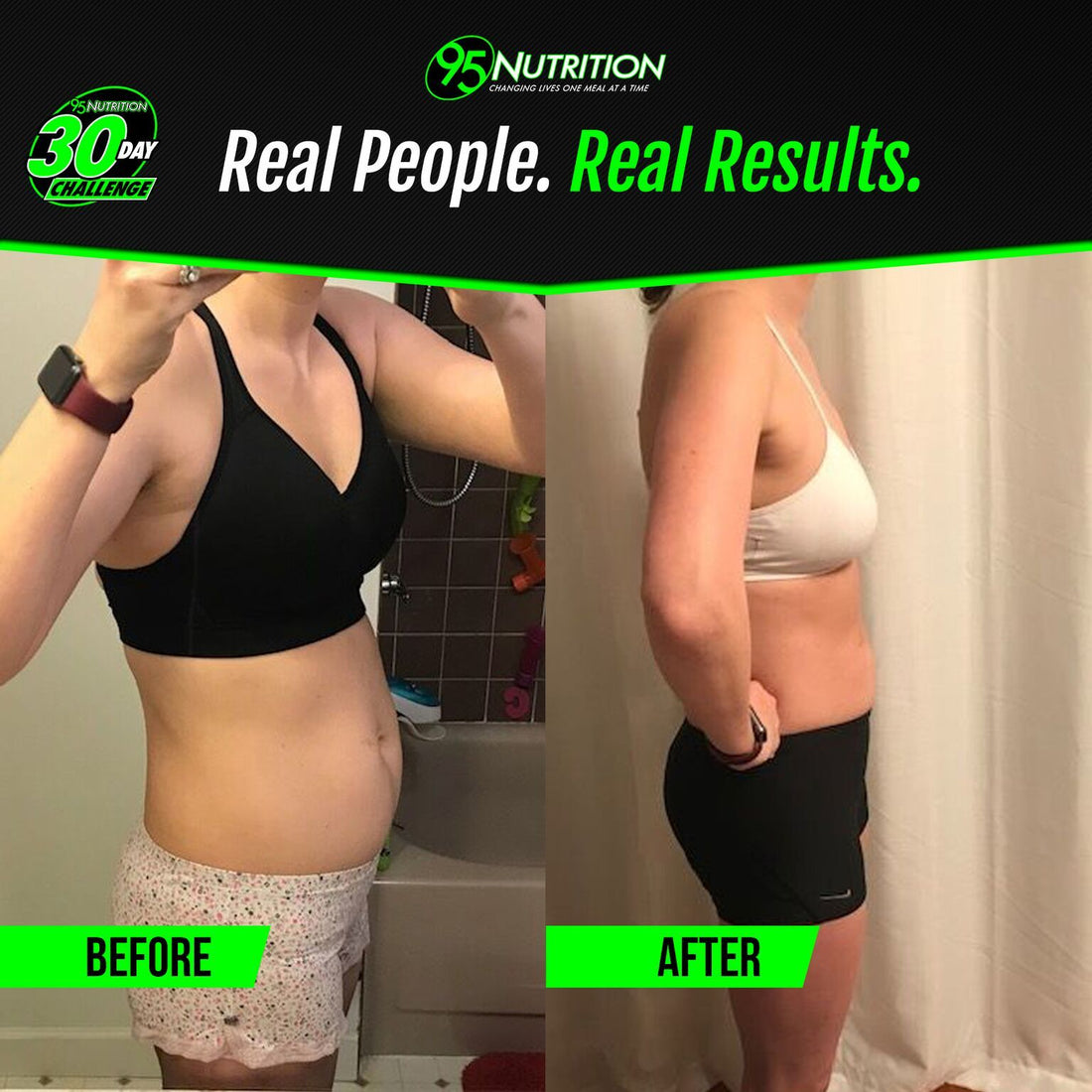 JENNIFER’S POSTPARTUM WEIGHT LOSS JOURNEY WITH #TEAM95