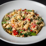 NEW! Garlic Chicken Florentine Pasta