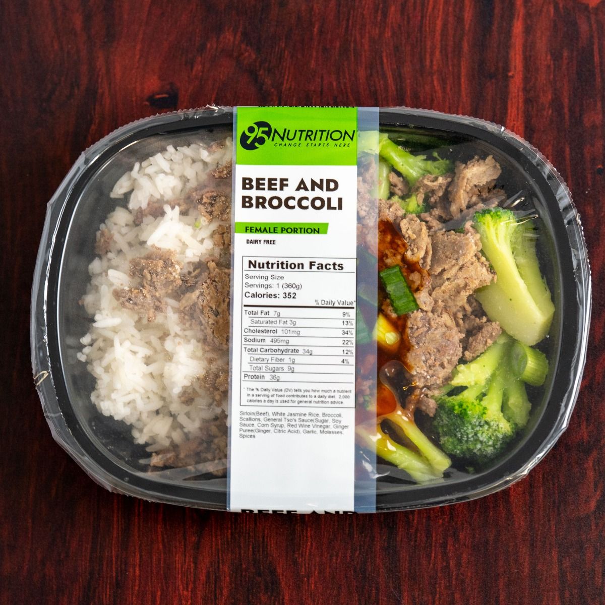 Beef & Broccoli - Flavorful Asian Cuisine | 95 Nutrition